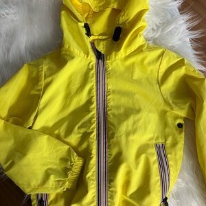 HUNTER Yellow rain Coat Jacket 5/6
